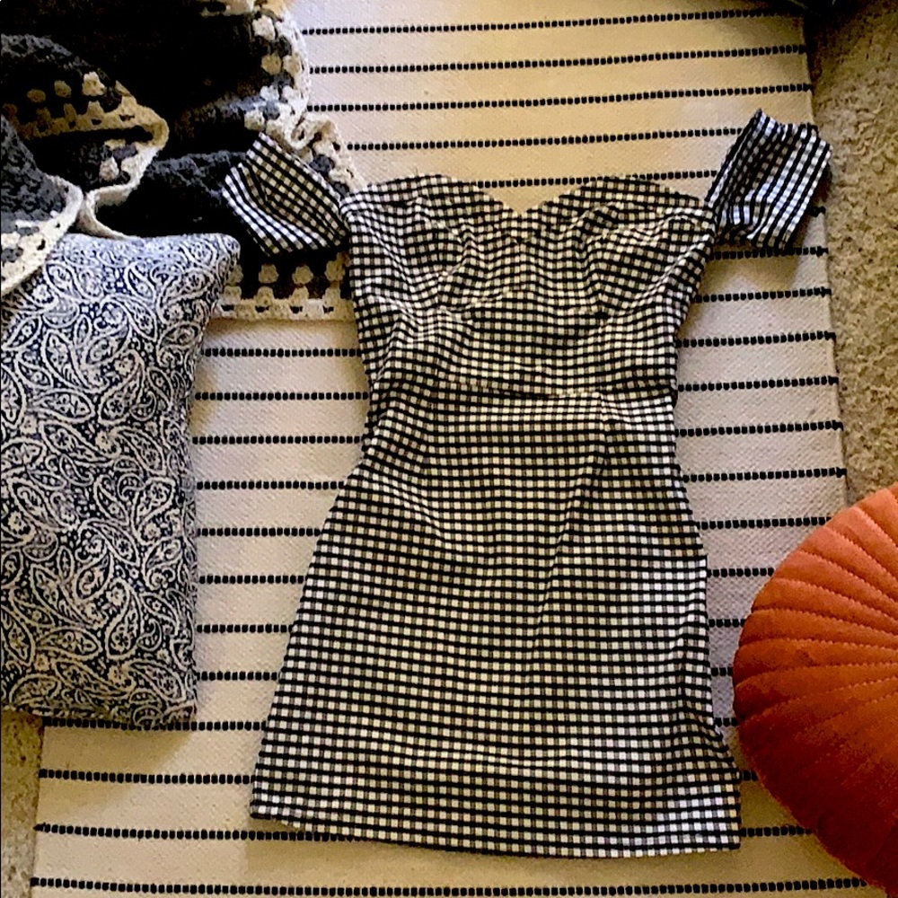 Guess checkered dress